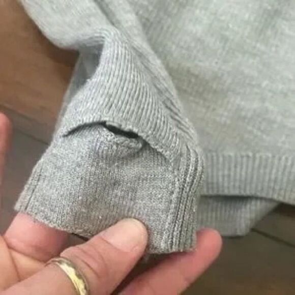 Lululemon Cabin Yogi Wrap Reversible Cardigan Sz 6 C32 - Picture 6 of 8